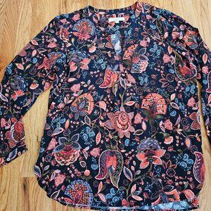 Loft Fall Color Blouse